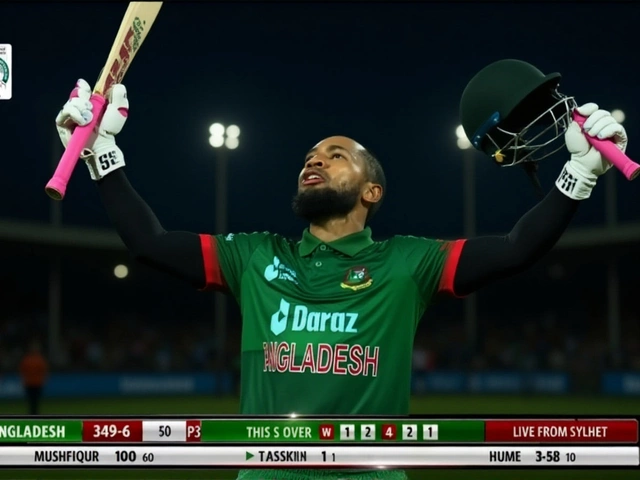 Mushfiqur Rahim smashes fastest ODI century by a Bangladeshi off 60 balls