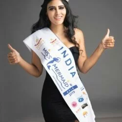 Rehaa Khann becomes the first Indian model to embrace the crown of the coveted Miss Mermaid International Asia held in Egypt